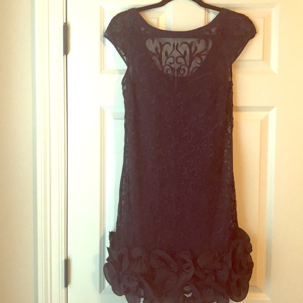 Gorgeous Jessica Simpson navy cocktail dress